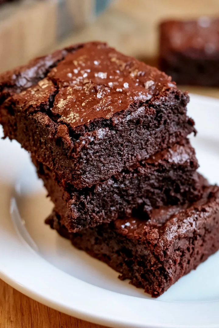 Easy Fudgy Sourdough Discard Brownies