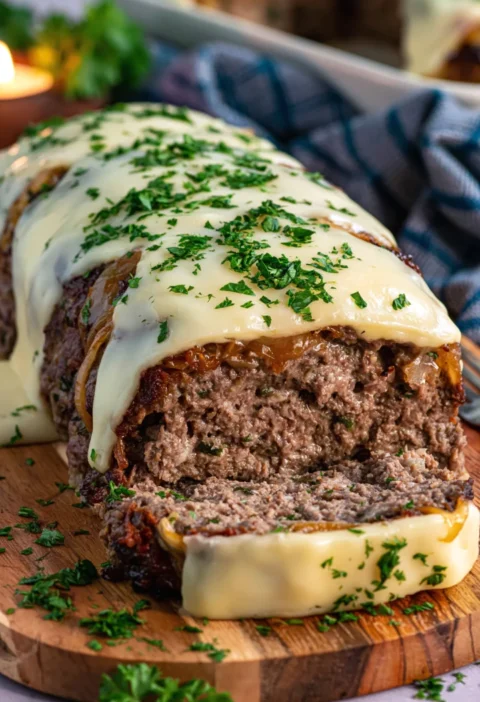 French Onion Meatloaf