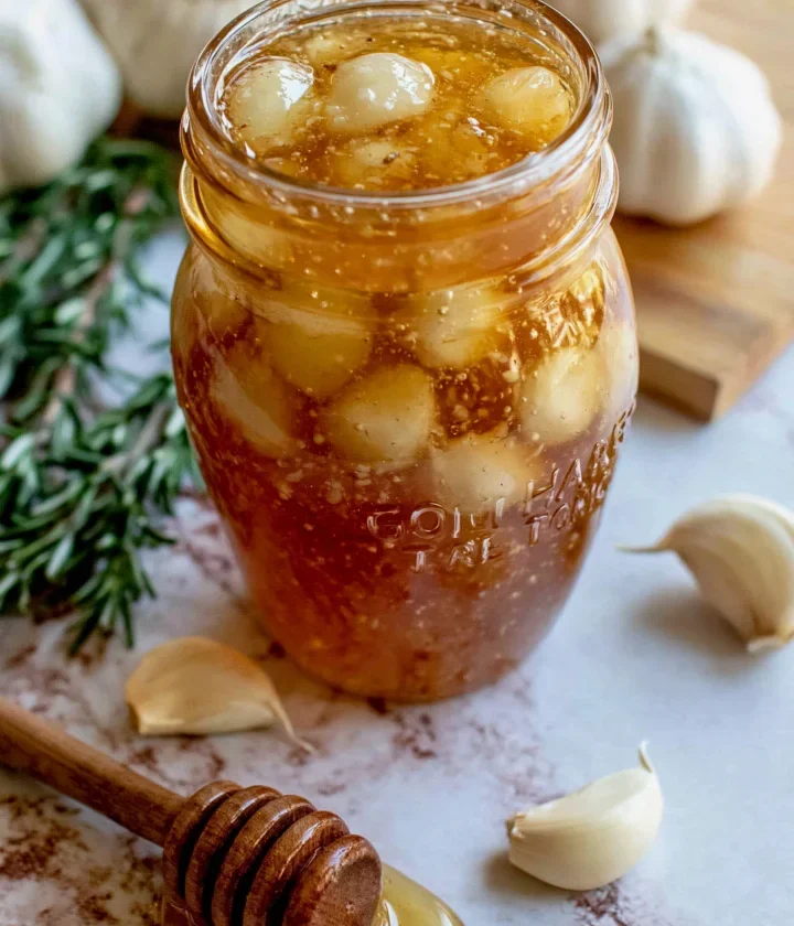 Golden Garlic Honey Immune Tonic