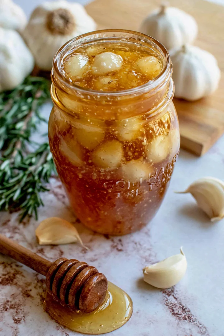 Golden Garlic Honey Immune Tonic