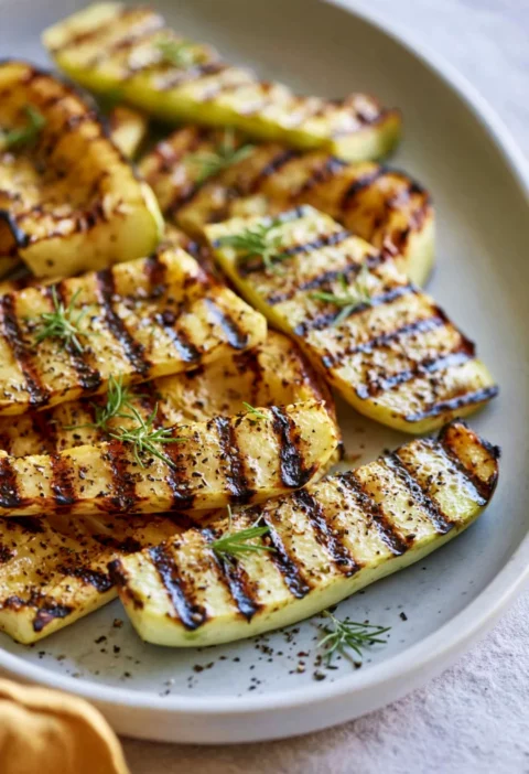 Grilled Squash