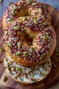 Homemade Everything Bagel Pumpkin Seed Bagels: Best Easy Recipe