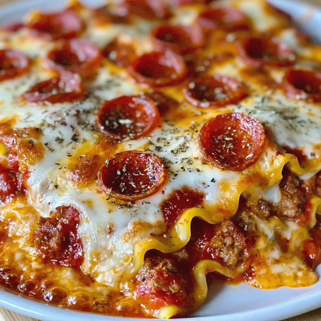 Meat Lovers Pizza Casserole