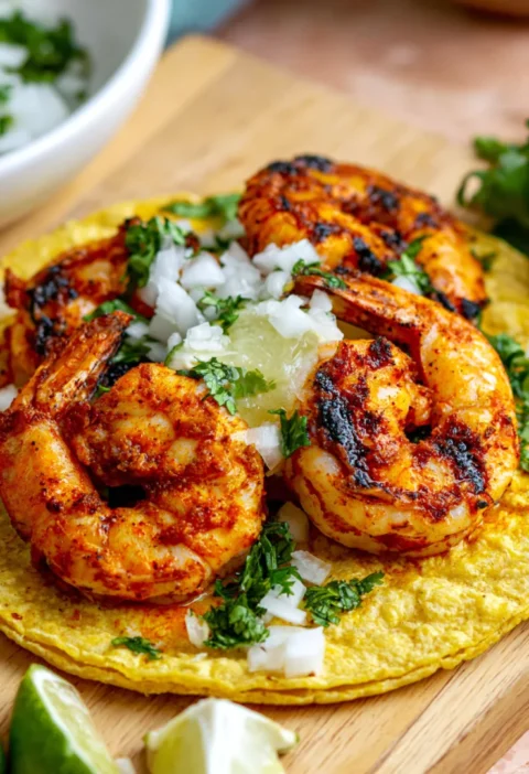 Mexican Style Shrimp Tacos