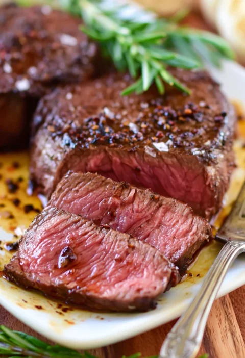 Pan Seared Filet Mignon