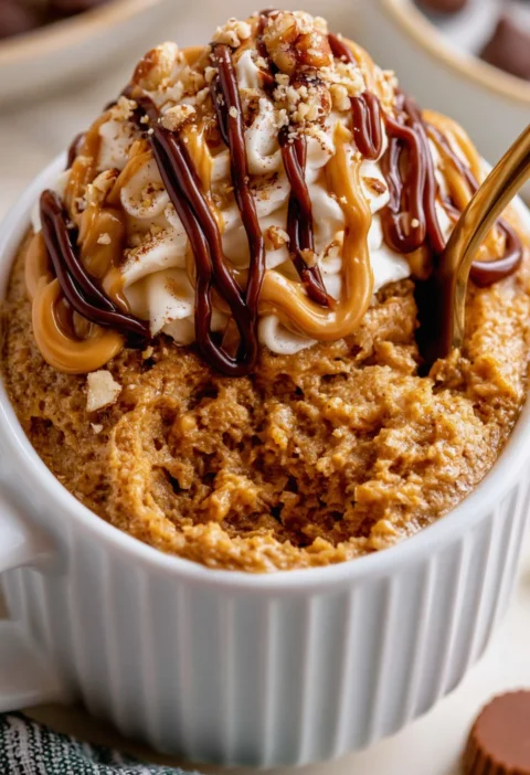 Peanut Butter Mug Cake