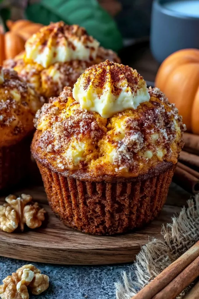 Perfect Copycat Starbucks Pumpkin Cream Cheese Muffins
