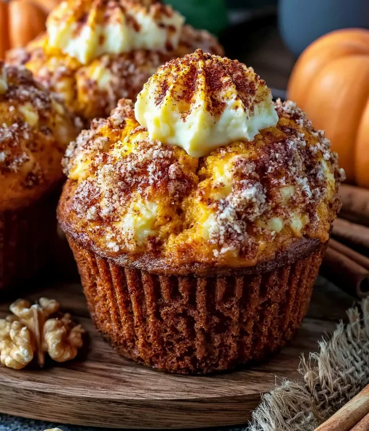 Perfect Copycat Starbucks Pumpkin Cream Cheese Muffins