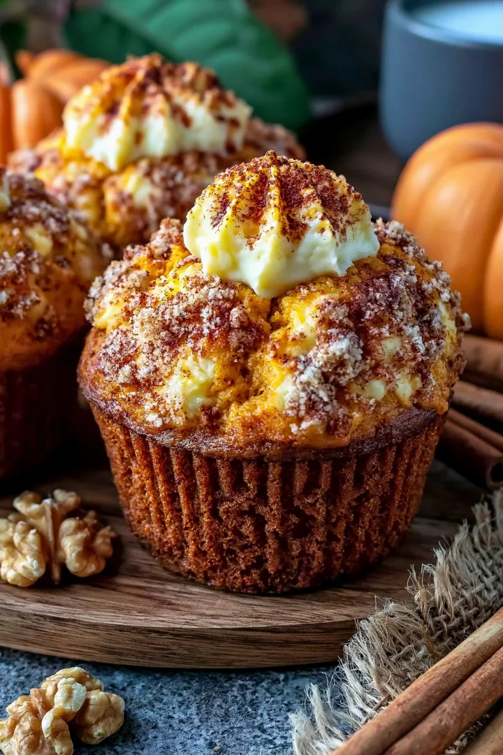 Perfect Copycat Starbucks Pumpkin Cream Cheese Muffins