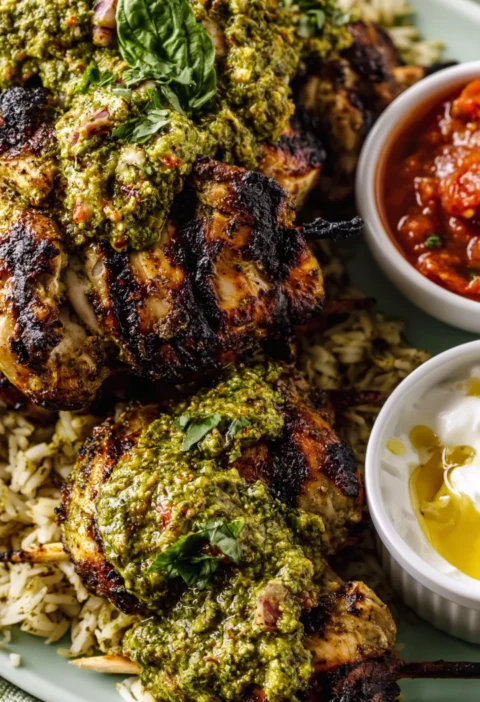 Pesto Grilled Chicken