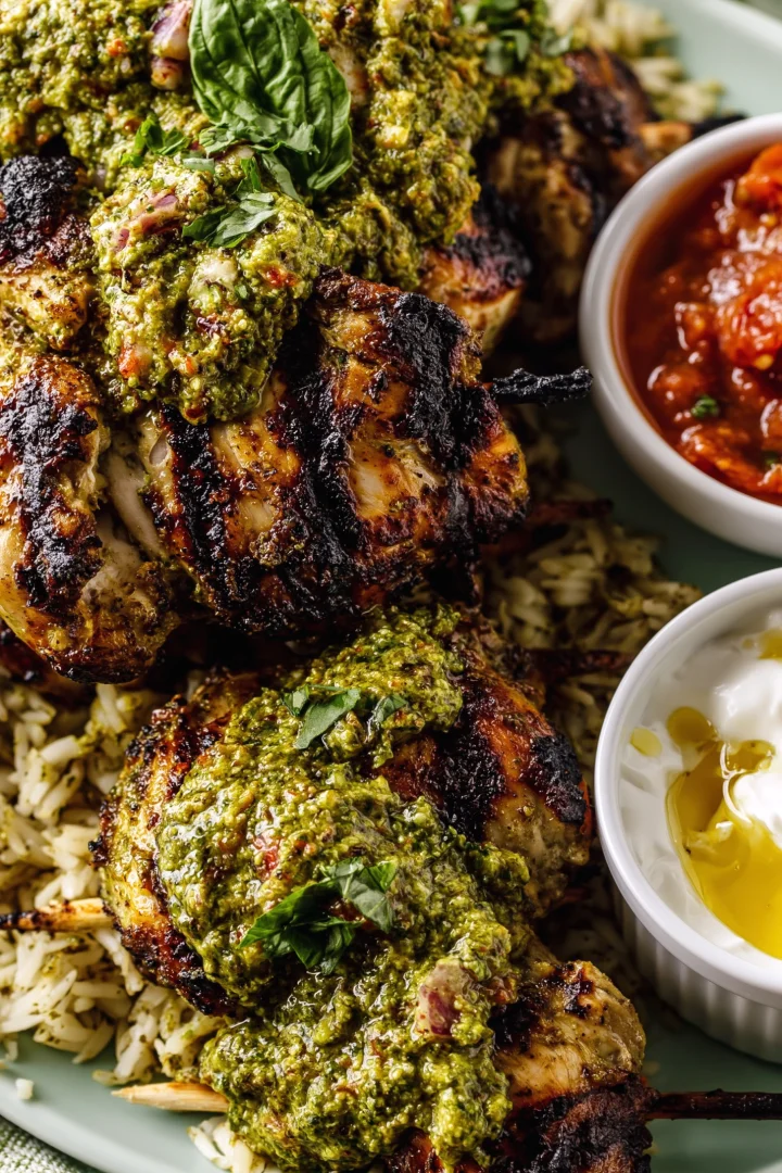 Pesto Grilled Chicken
