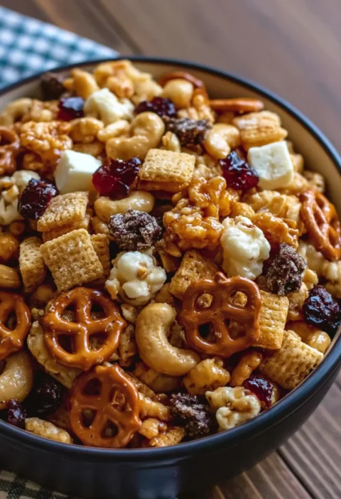 Quick High School Locker Snack Mix