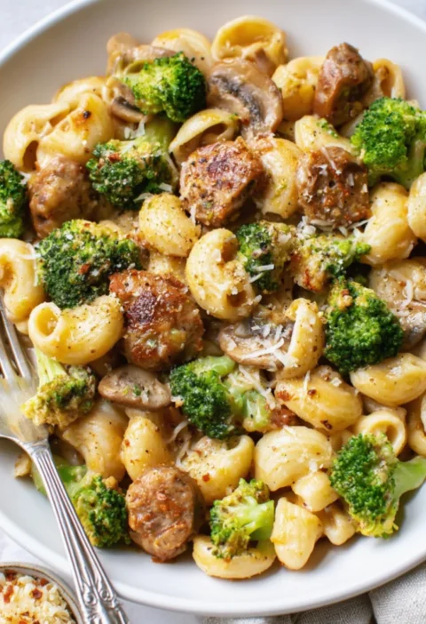 Sausage and Broccoli Pasta