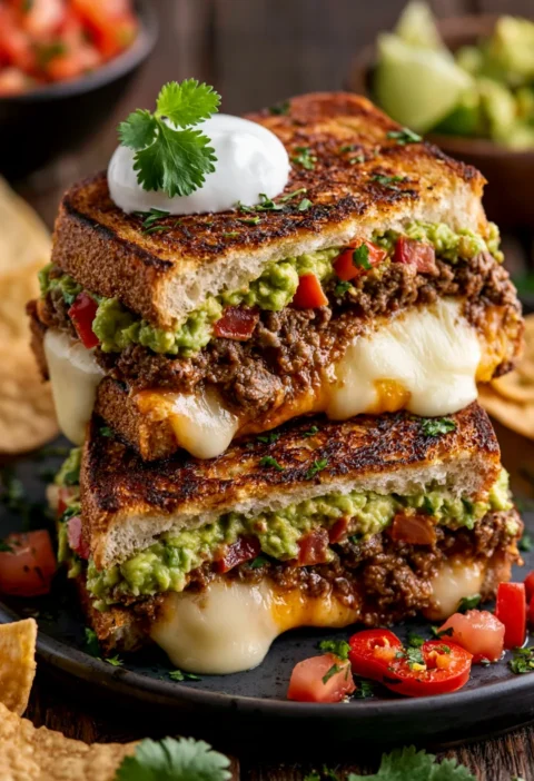 Taco Grilled Cheese
