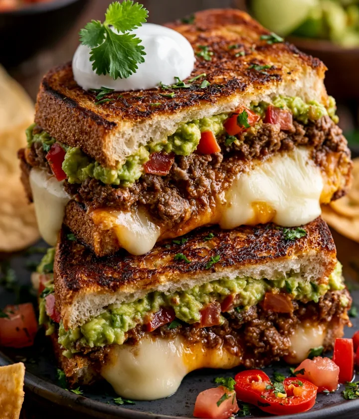 Taco Grilled Cheese