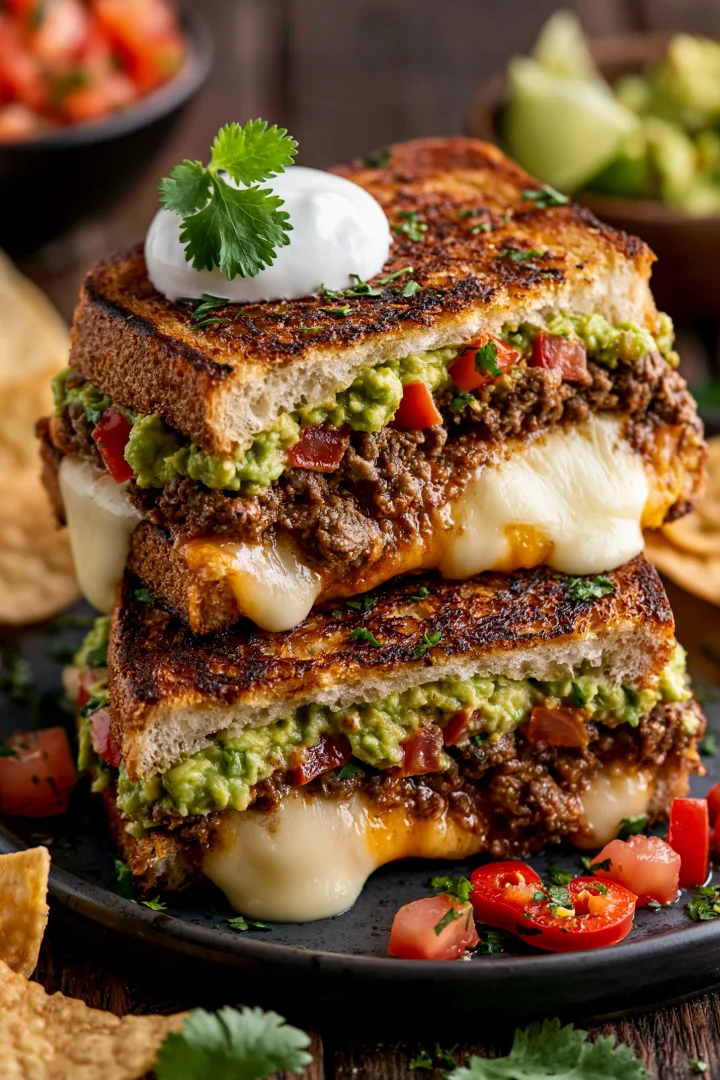 Taco Grilled Cheese