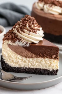 Triple Chocolate Cheesecake