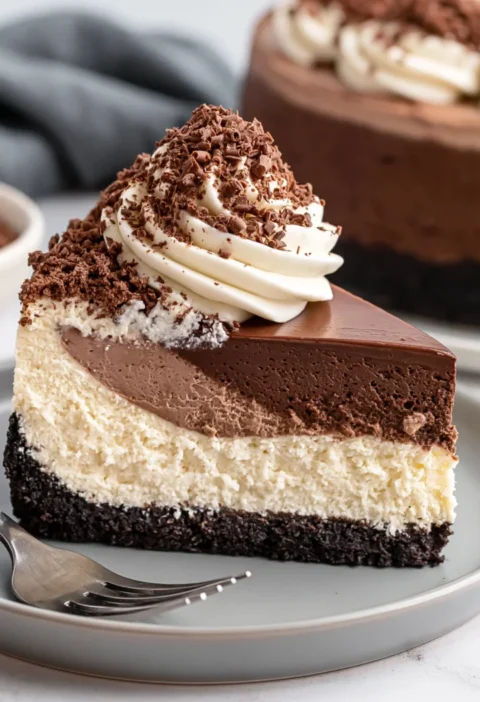 Triple Chocolate Cheesecake