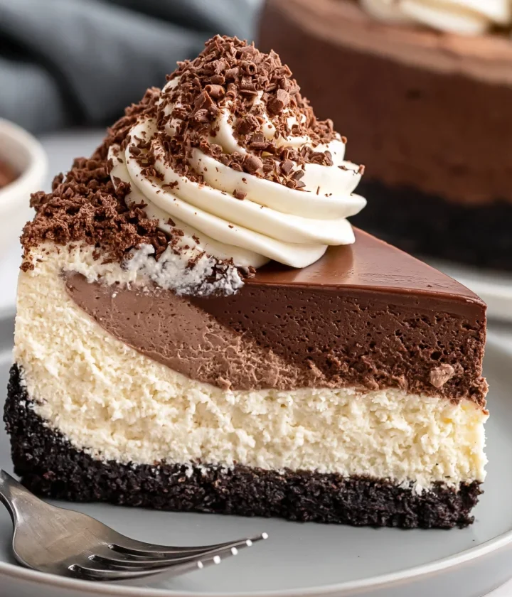 Triple Chocolate Cheesecake