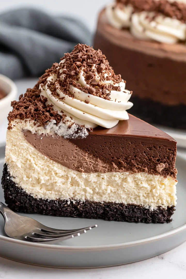 Triple Chocolate Cheesecake