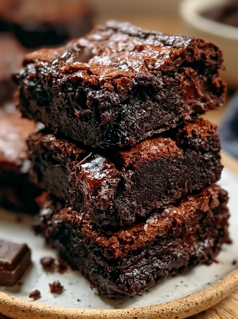 Ultimate Homemade Sourdough Brownies