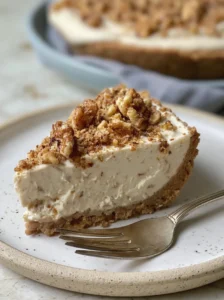 Walnut Cream Pie