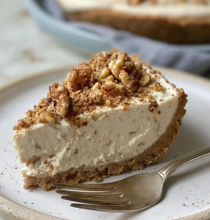 Walnut Cream Pie