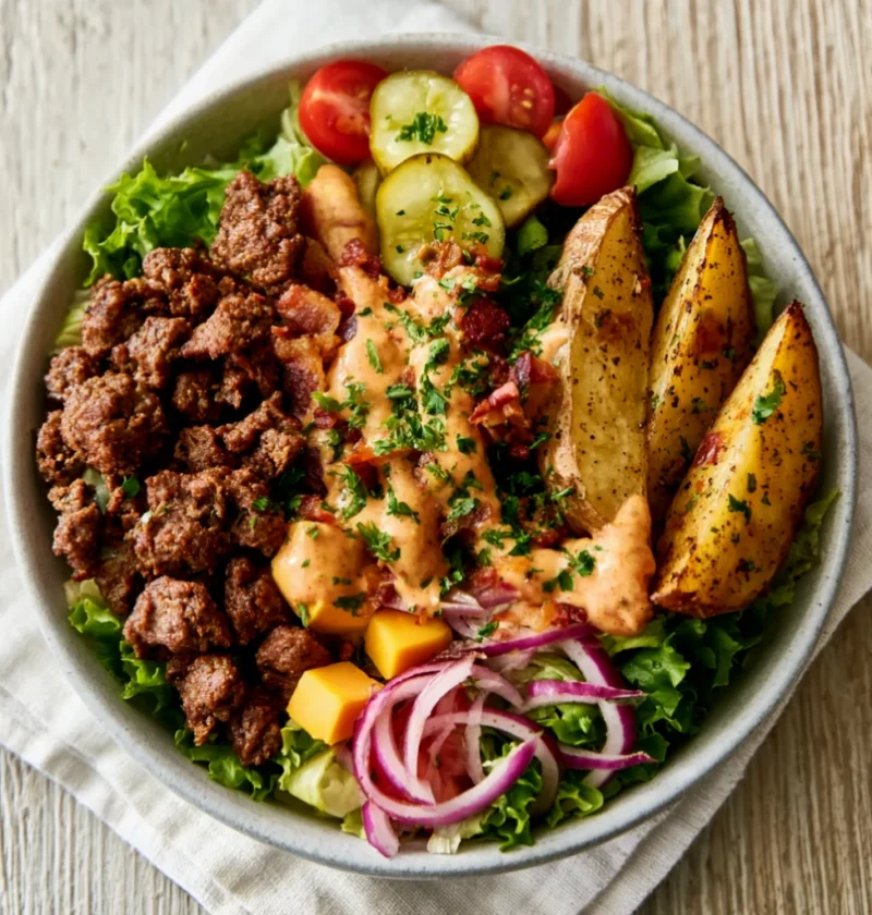 Burger Bowl Recipe