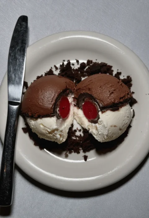 Chocolate Shell Tartufo