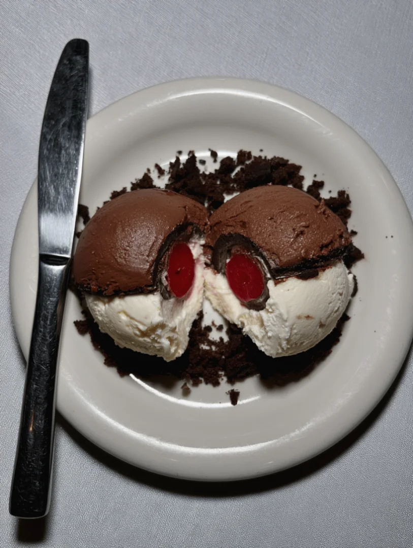 Chocolate Shell Tartufo