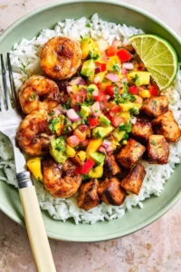 Cilantro Lime Marinated Chicken & Shrimp (Stovetop or Grilled!)