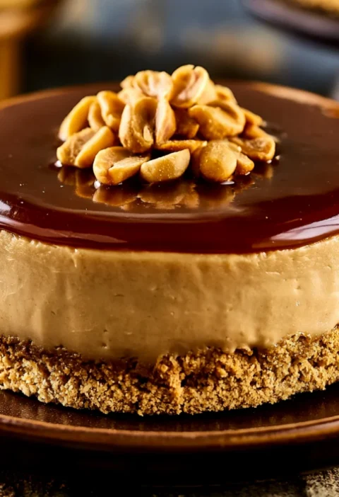 Creamy Peanut Butter Cheesecake