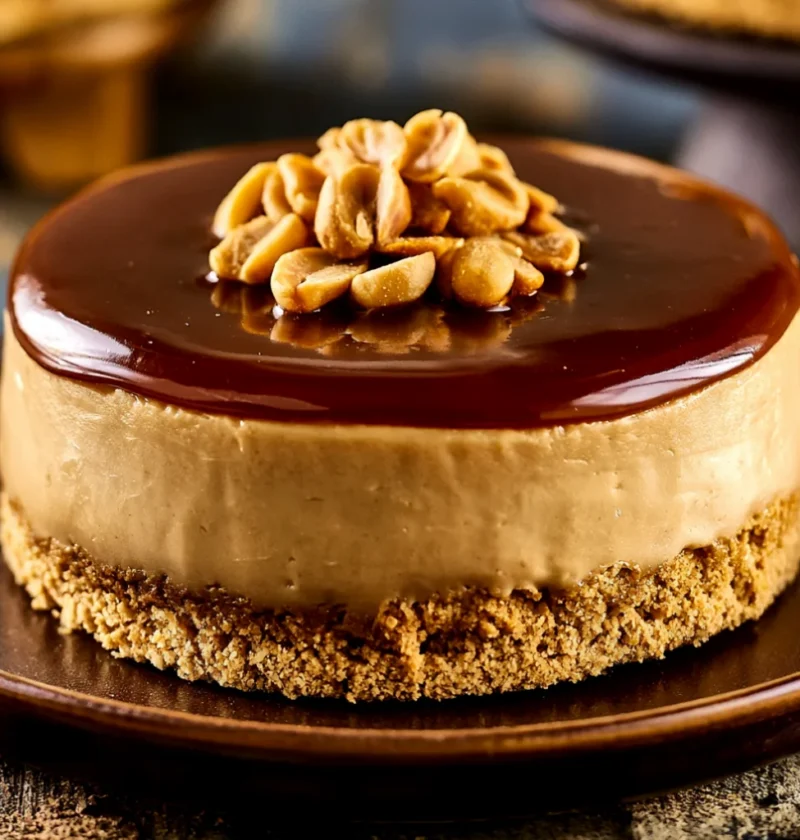 Creamy Peanut Butter Cheesecake