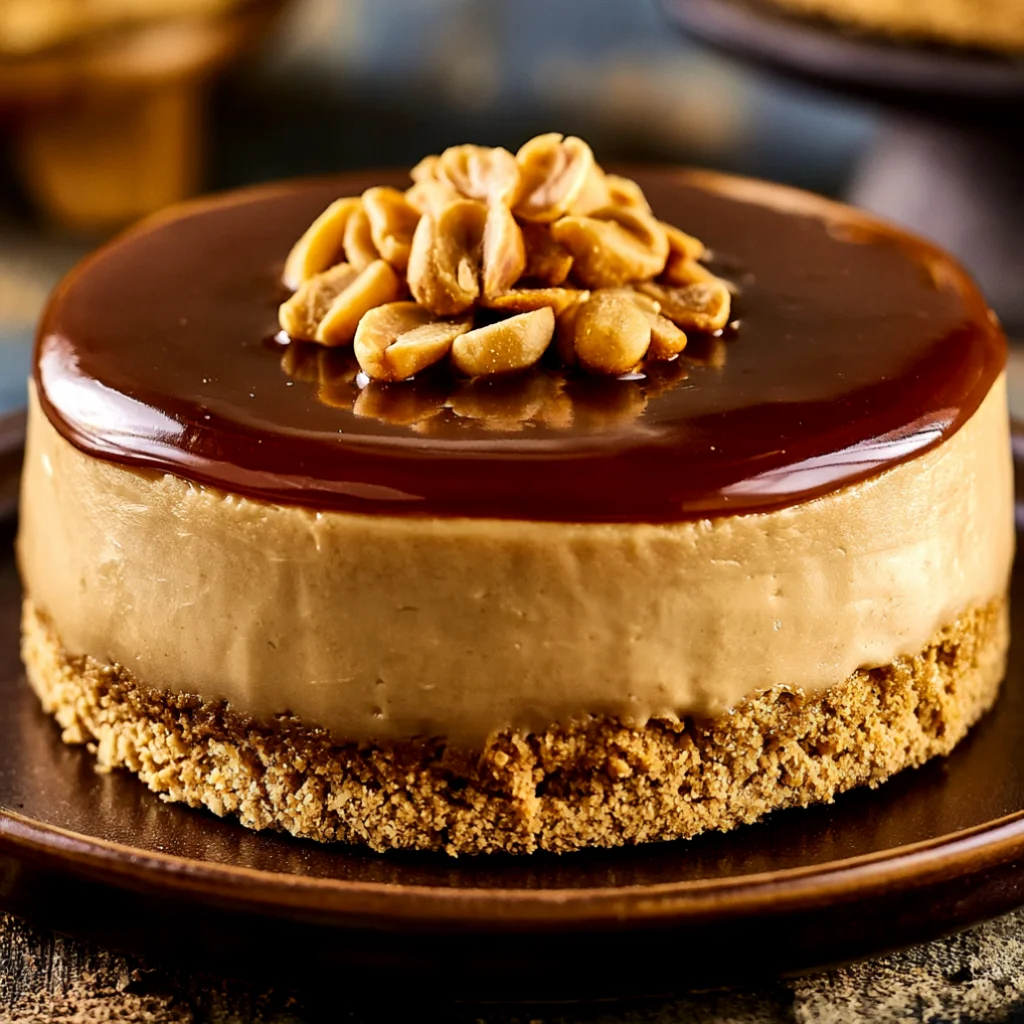 Creamy Peanut Butter Cheesecake