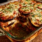 Cheesy Spinach & Mushroom Chicken Bake