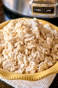 Crockpot Shredded Chicken