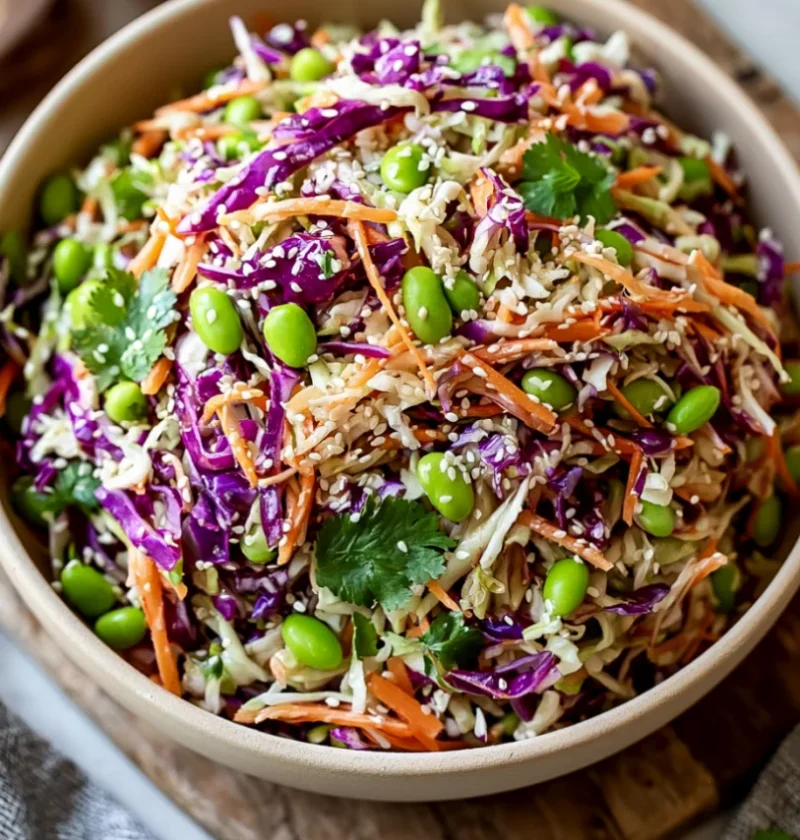 Crunchy Asian coleslaw