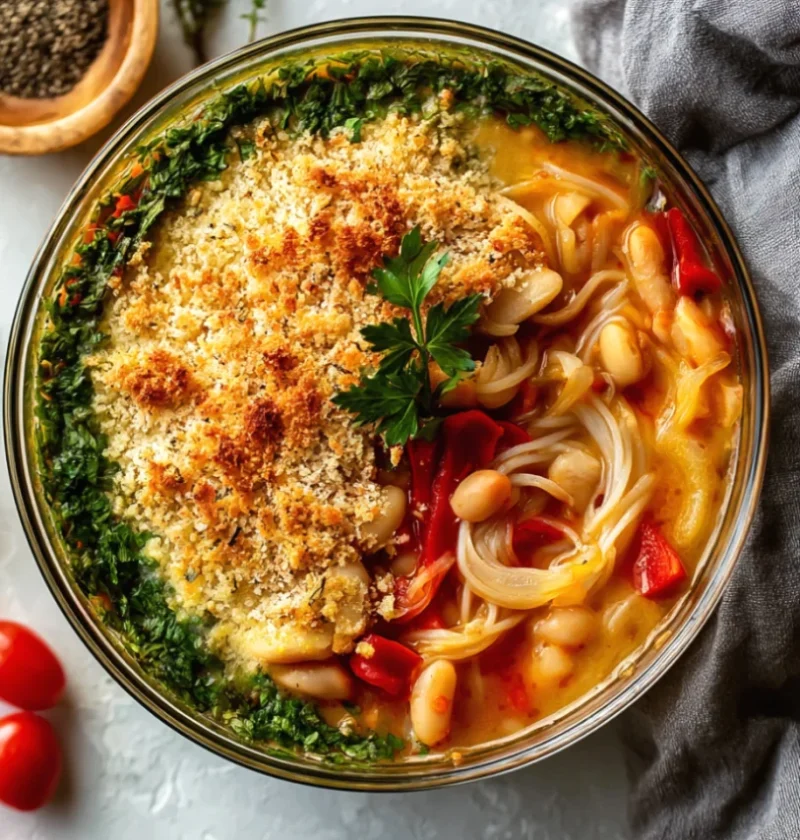 Thai chicken noodle soup