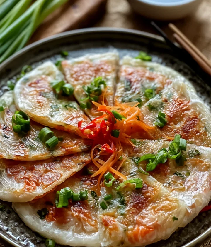 crispy rice paper pancakes