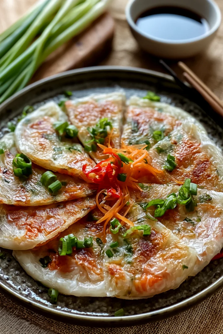 Delightful Crispy Rice Paper Pancakes for Quick Weeknight Meals