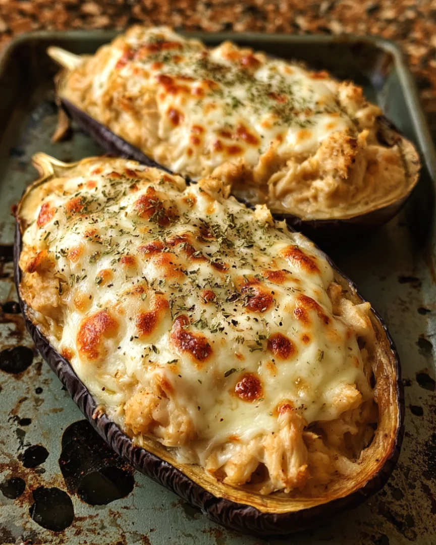 Garlic Parmesan Chicken St￭ Eggplant