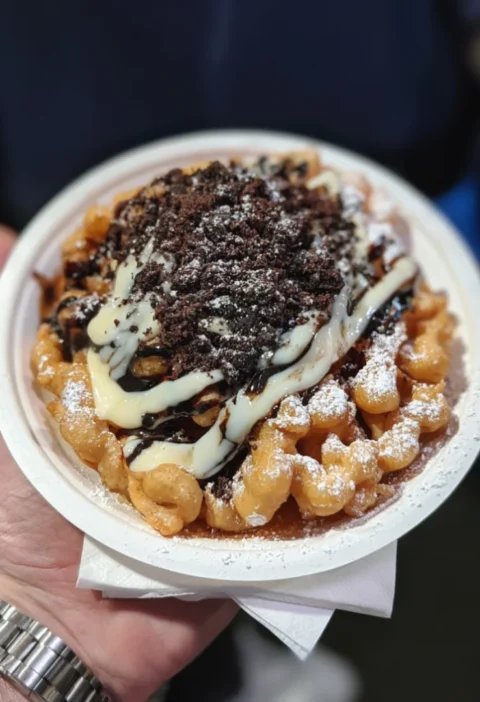 homemade funnel cake recipe