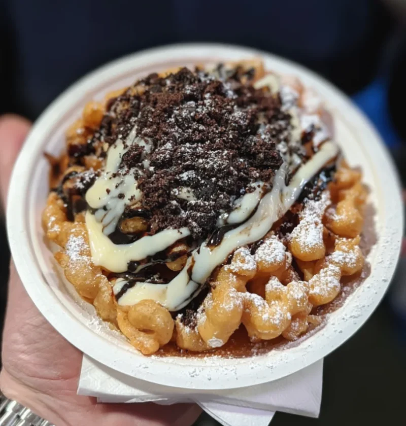 homemade funnel cake recipe