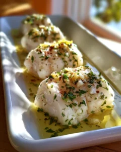 Lemon Garlic Baked Cod Recipe – Healthy & Delicious Dinner!