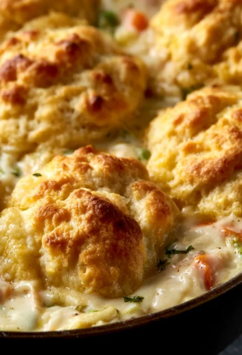 Ranch Chicken and Dumpling Casserole