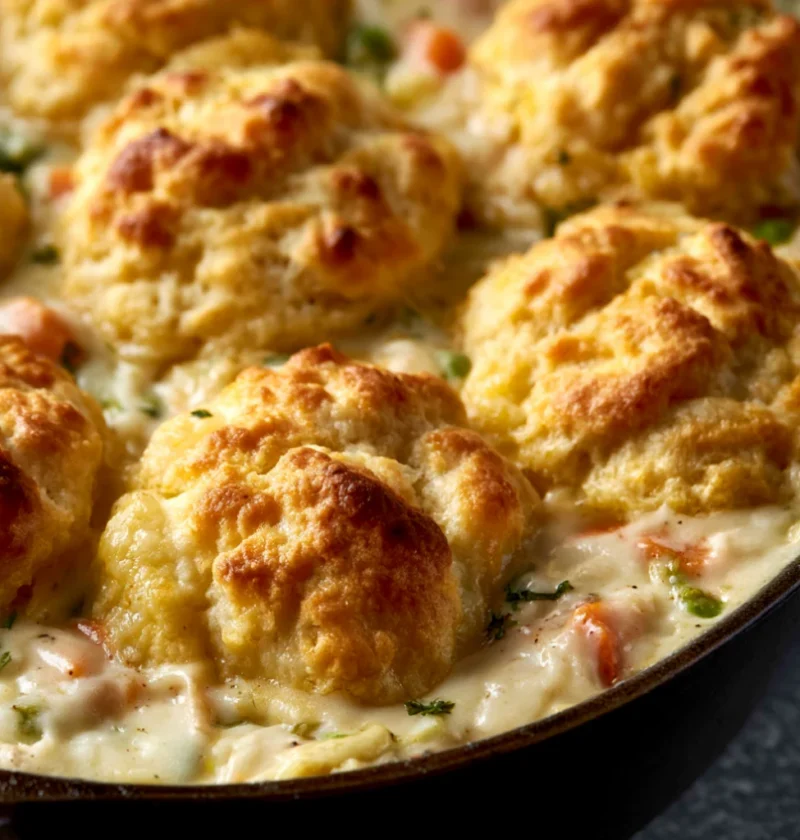 Ranch Chicken and Dumpling Casserole