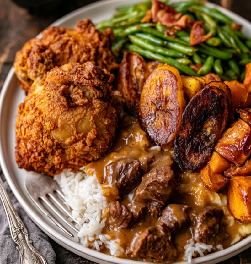 Southern soul food dinner recipe