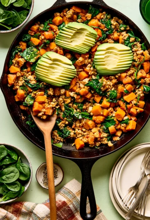 Turkey Sweet Potato Hash