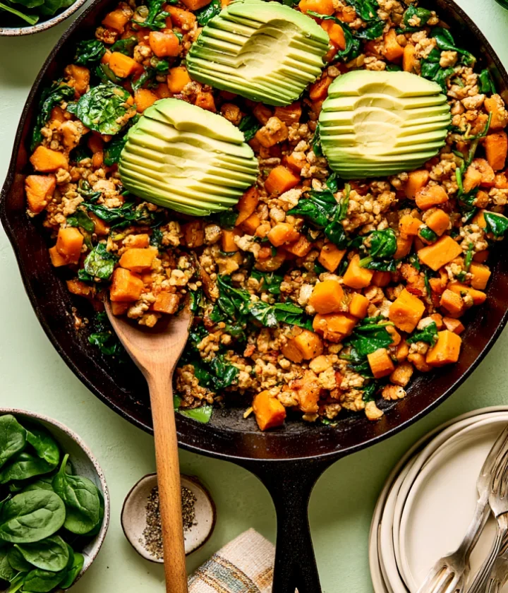 Turkey Sweet Potato Hash