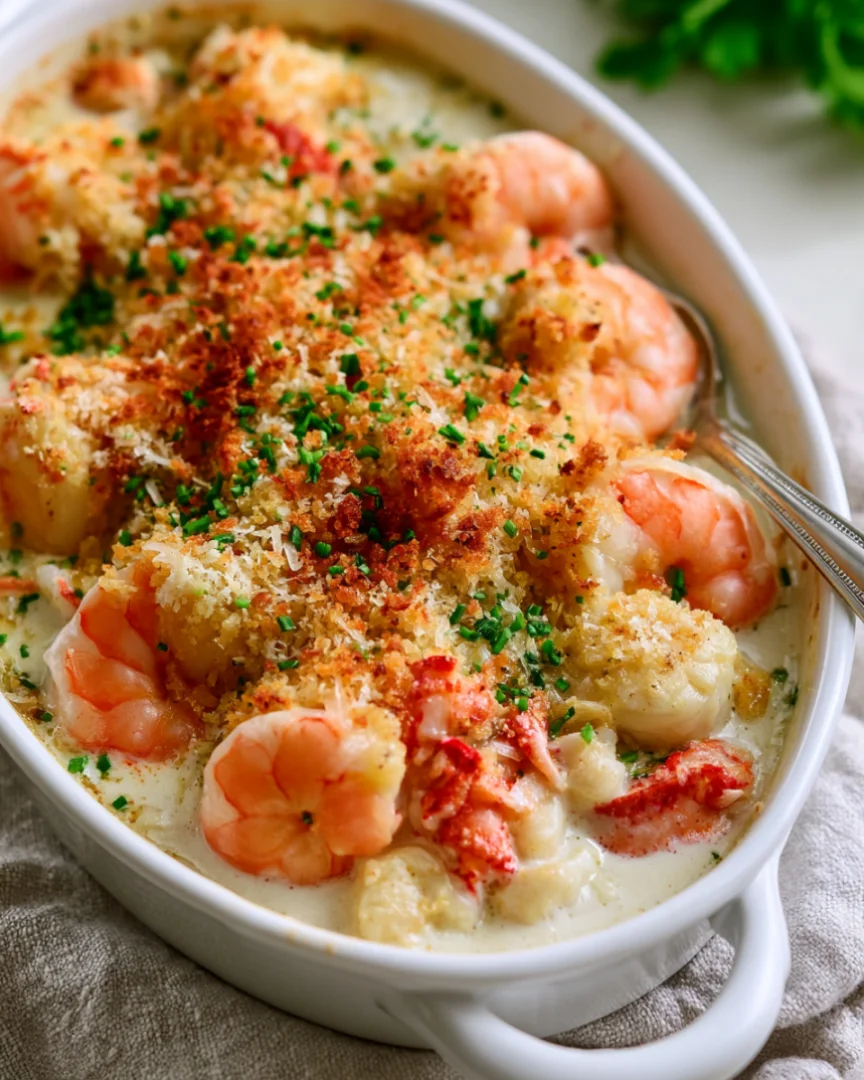Ultimate New England Seafood Casserole